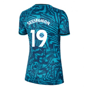Tottenham Hotspur Ryan Sessegnon #19 Tredjedrakt Kvinner 2022-23 Kortermet